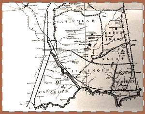 1895 Map of Oklahoma