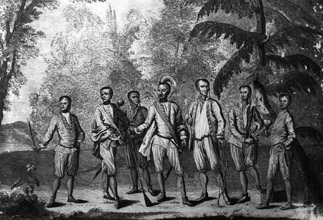Delegation of 7 Cherokees