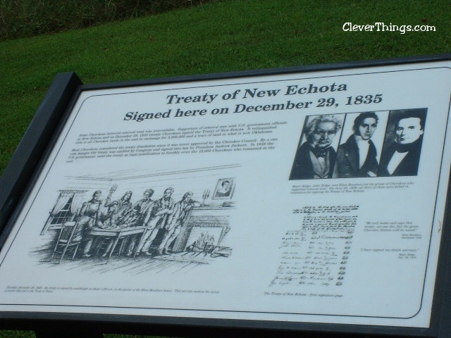 The Elias Boudinot home at New Echota