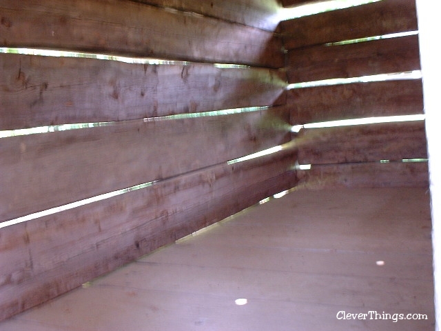 Middle Class Corn Crib at New Echota