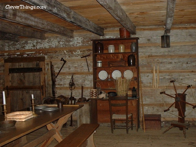 Middle Class House at New Echota