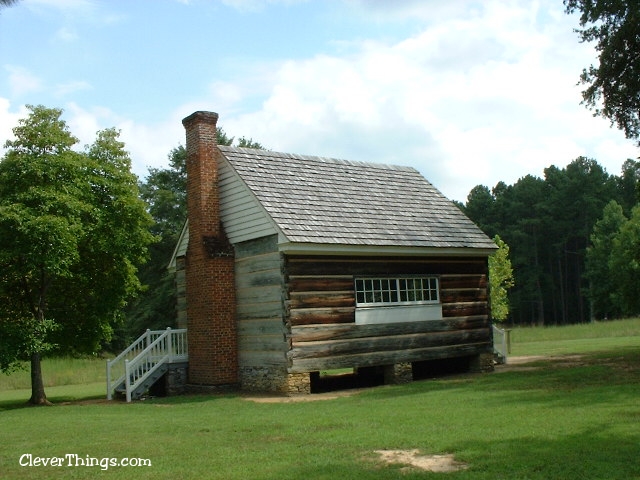 Print Shop of the Cherokee Phoenix Newspaper at New Echota