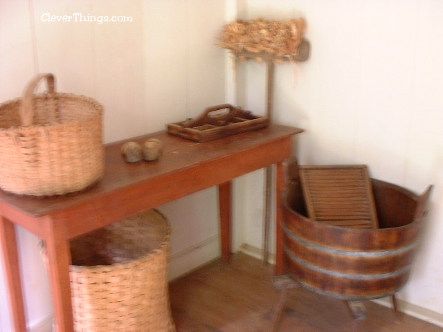 The Worcester House laundry at New Echota