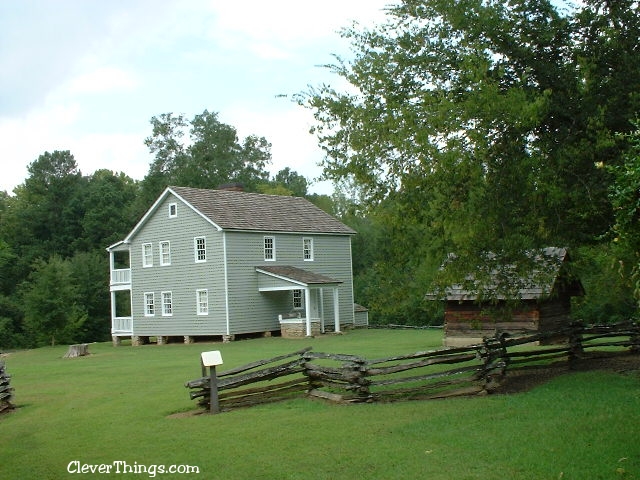 The Worcester House at New Echota