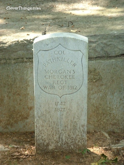 The cemetery at New Echota