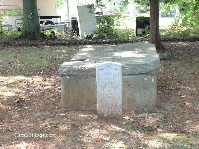 The cemetery at New Echota