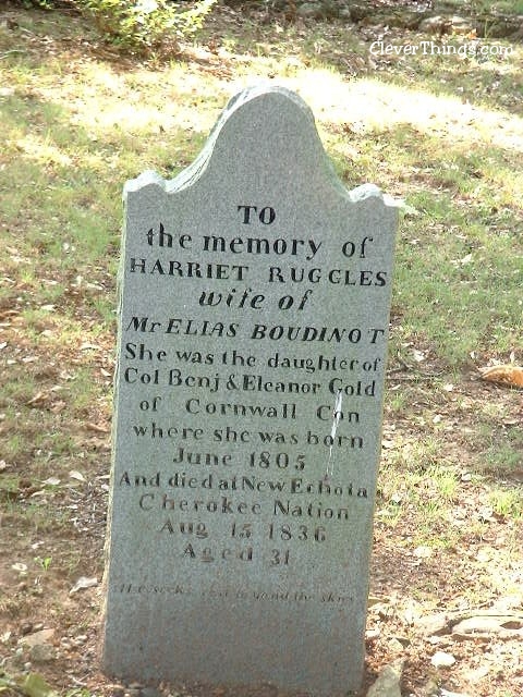 The cemetery at New Echota