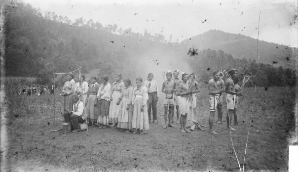 1888 dance ceremony held prior to stickball games