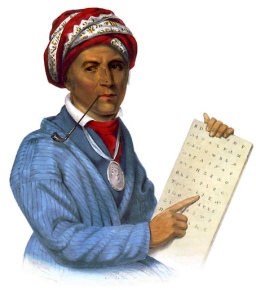 Sequoyah invented the Cherokee alphabet in 1821