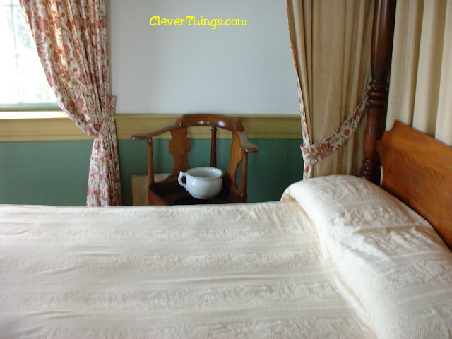 Bedroom at the Cherokee Chief Vann Estate in Georgia