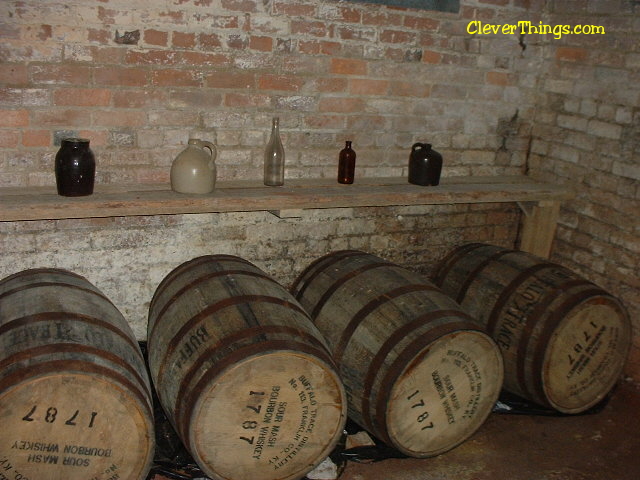 Cellar at the Cherokee Chief Vann Estate in Georgia