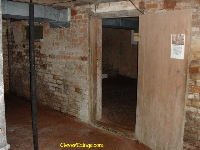 Cellar at the Cherokee Chief Vann Estate in Georgia