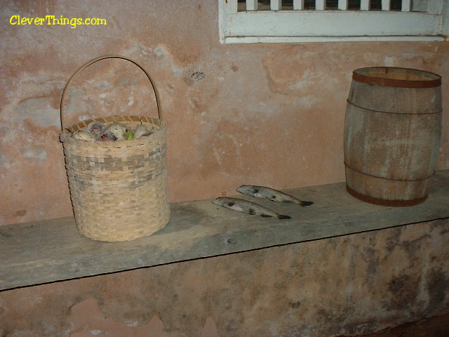 Cellar at the Cherokee Chief Vann Estate in Georgia