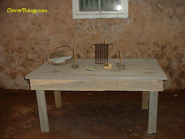 Cellar at the Cherokee Chief Vann Estate in Georgia