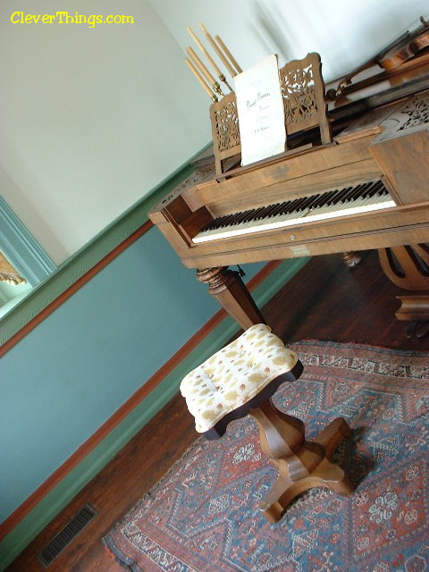 Piano and Violin at the Cherokee Chief Vann Estate in Georgia