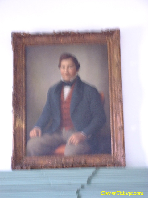 Portrait at Cherokee Chief Vann Estate in Georgia