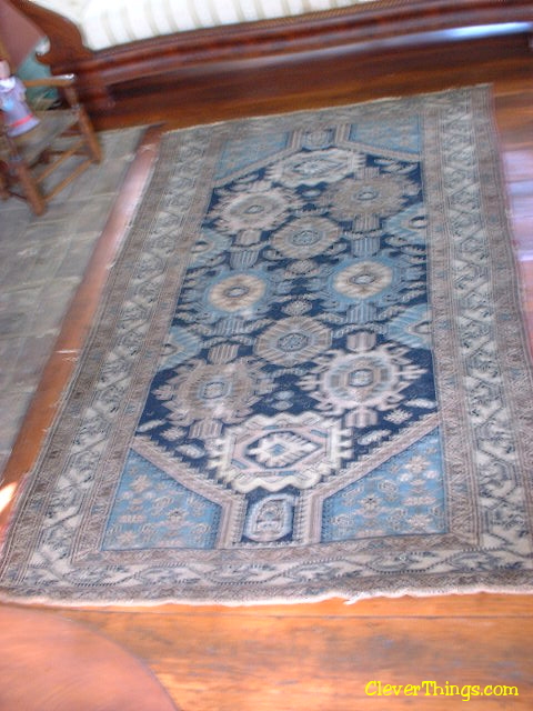 Rug at Cherokee Chief Vann Estate in Georgia