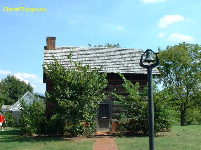Caretakers cabin at the Cherokee Chief Vann Estate in Georgia