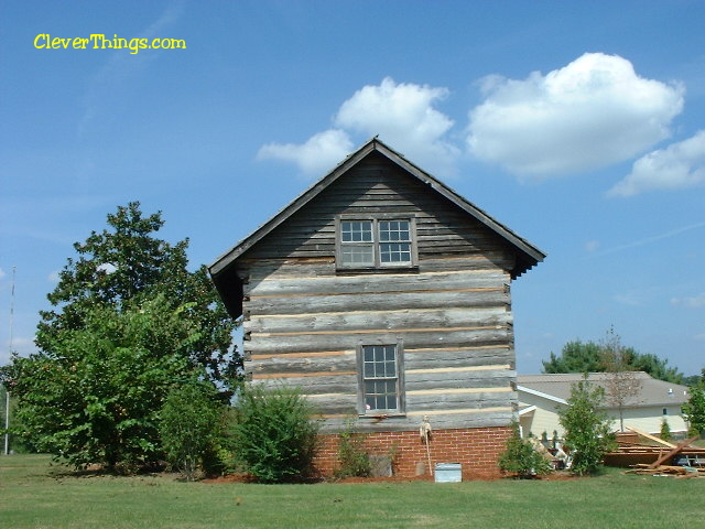 Caretakers cabin at the Cherokee Chief Vann Estate in Georgia