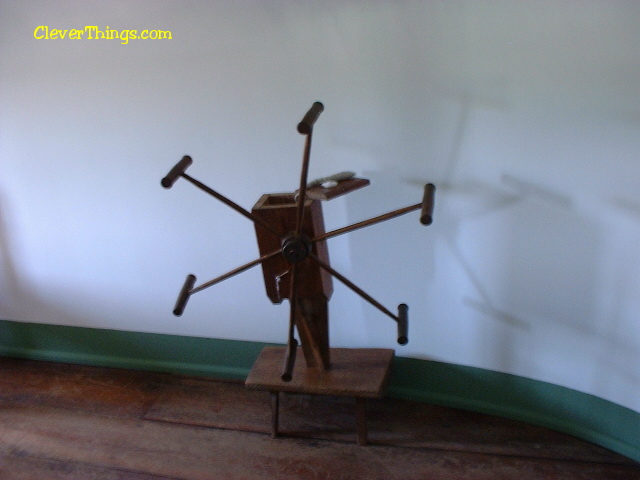 Spinning wheel at the Cherokee Chief Vann Estate in Georgia