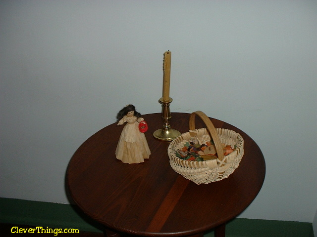 Table at the Cherokee Chief Vann Estate in Georgia