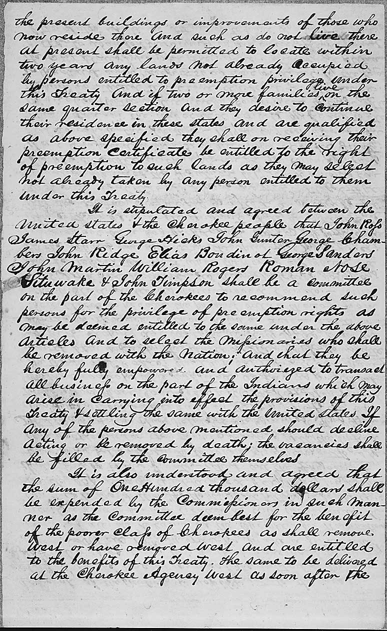 1835 Treaty of New Echota - page #13